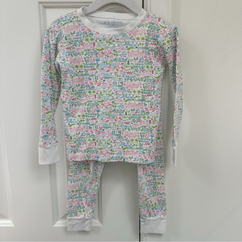 Joy street kids pajamas size 4
